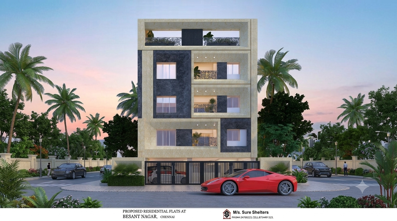 Luxury Residential Flats in Besant Nagar, Chennai