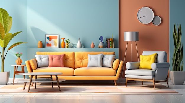 Interiors, coordinated with the build.