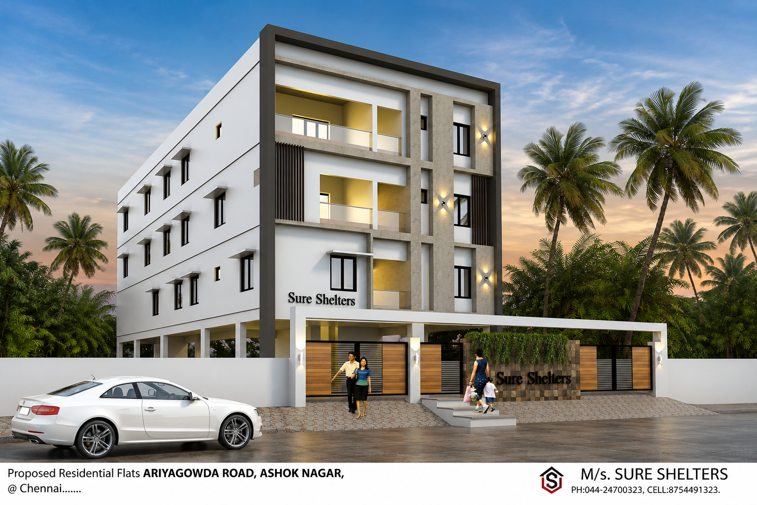 Sure Shelters completed residential project 1